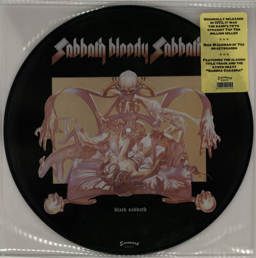 BLACK SABBATH★Sabbath Bloody Sabbath UK Sabbath Bloody Sabbath: Vinyl LP - Black Sabbath Official UK